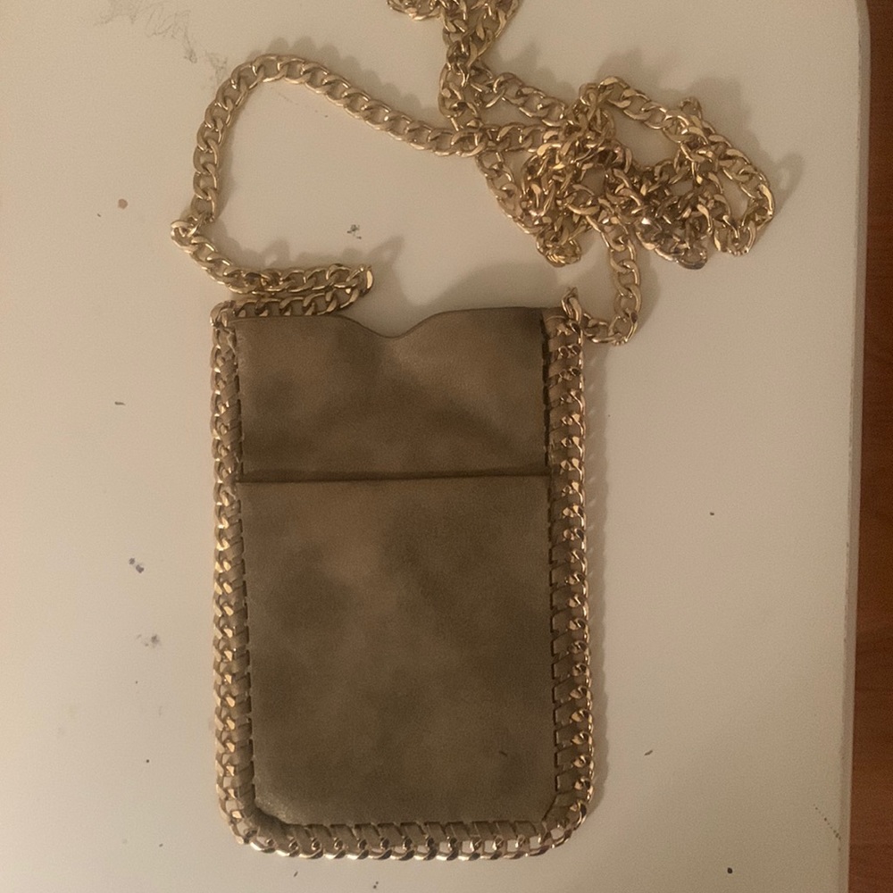 Nordstrom cross body with gold chain